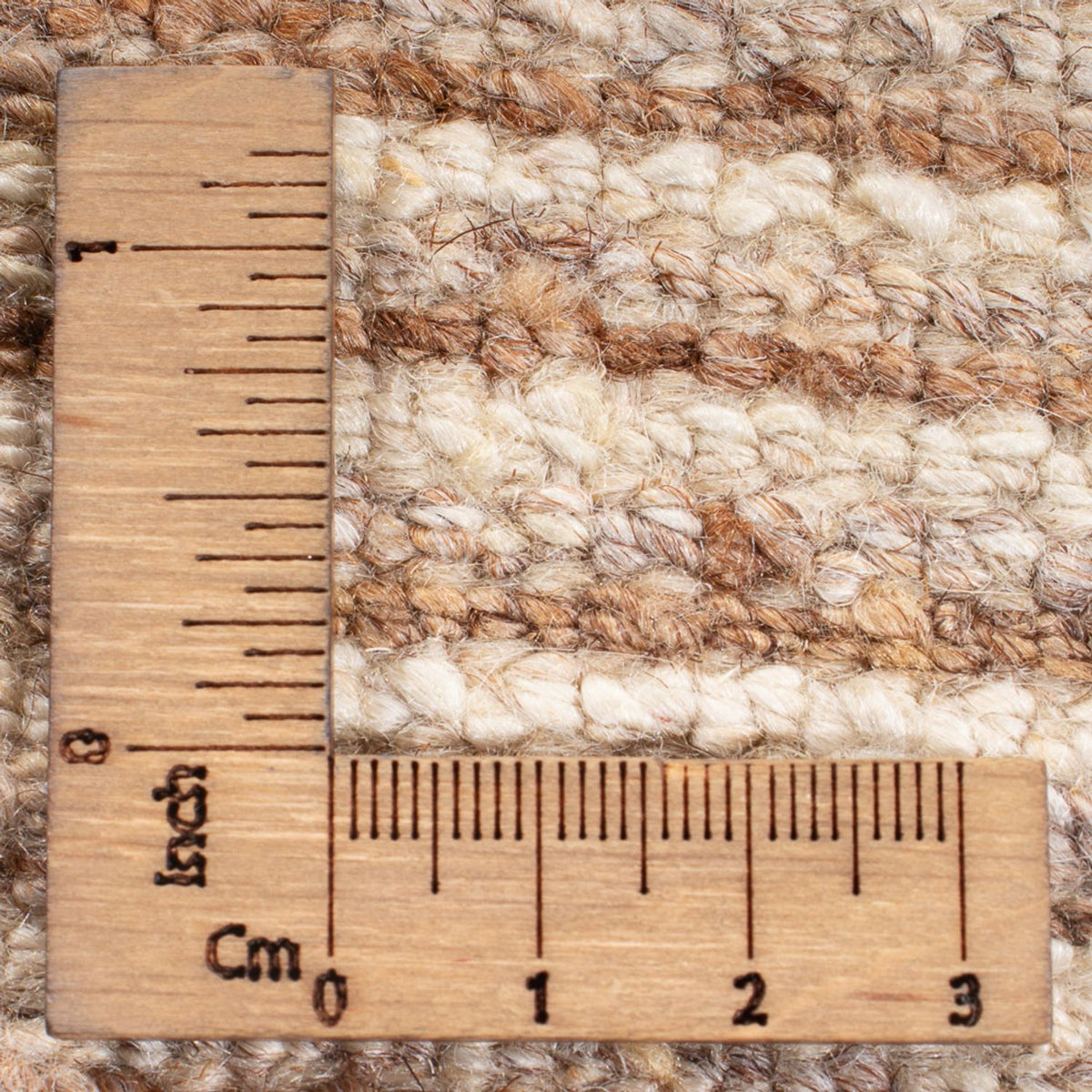 Gabbeh-matta - persisk kvadrat  - 215 x 208 cm - ljusbrun