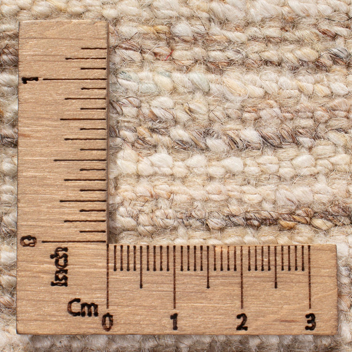 Gabbeh-matta - persisk - 147 x 102 cm - ljusbeige