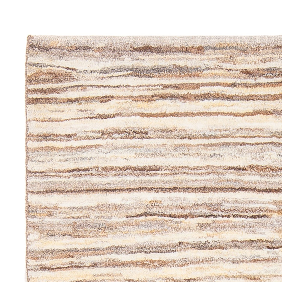 Gabbeh-matta - persisk - 130 x 101 cm - ljusbeige