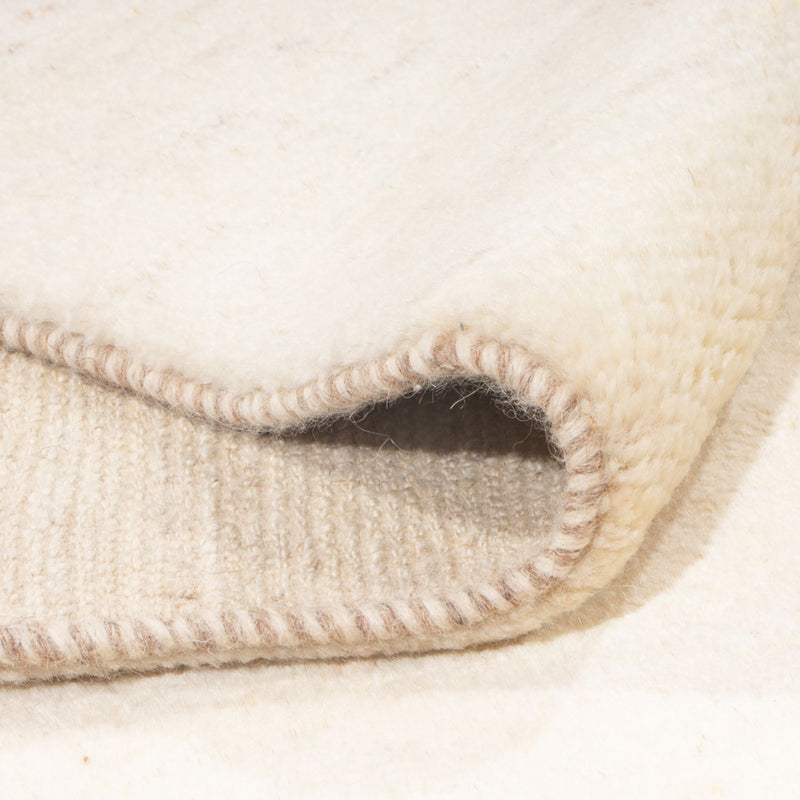 Gabbeh-matta - persisk - 236 x 200 cm - vit