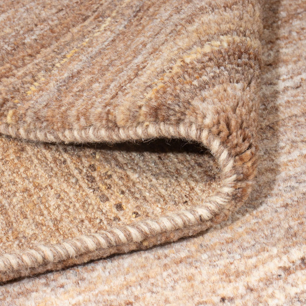 Runner Gabbeh-matta - persisk - 346 x 110 cm - natur