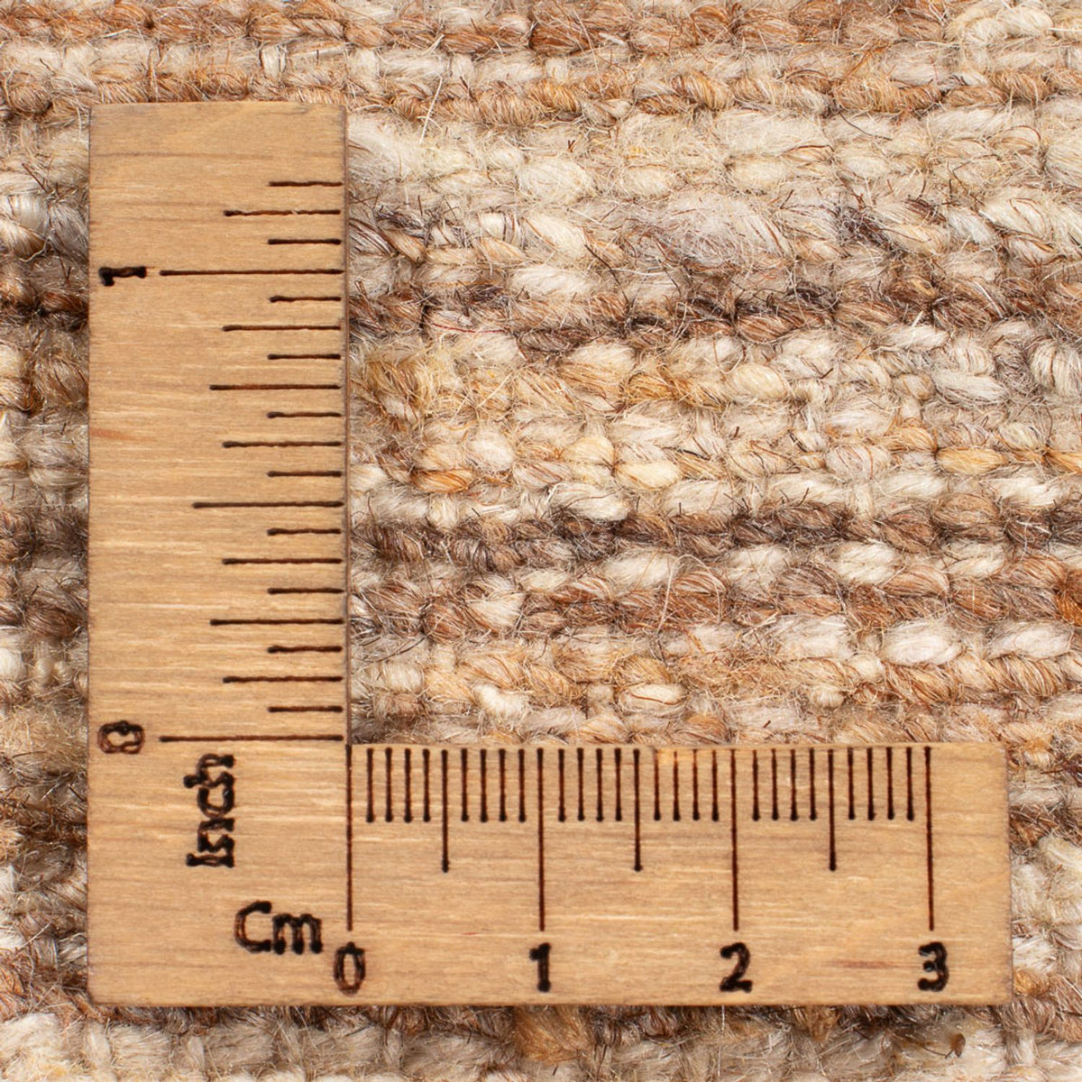 Gabbeh-matta - persisk - 146 x 106 cm - mörk beige