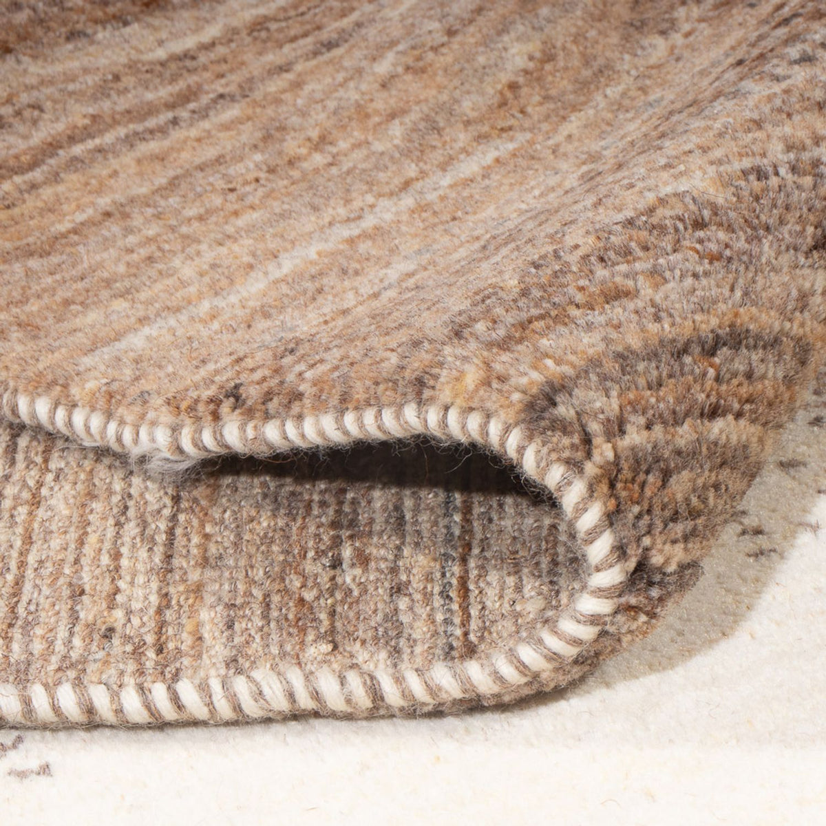 Runner Gabbeh-matta - persisk - 325 x 106 cm - natur