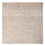 Gabbeh-matta - persisk kvadrat  - 216 x 207 cm - mörk beige