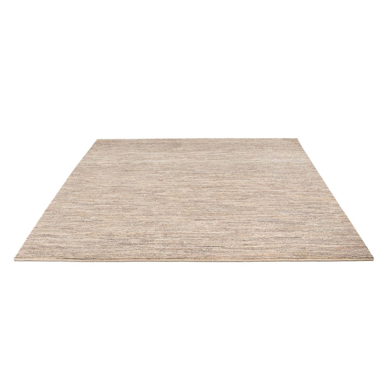 Gabbeh-matta - persisk kvadrat  - 216 x 207 cm - mörk beige