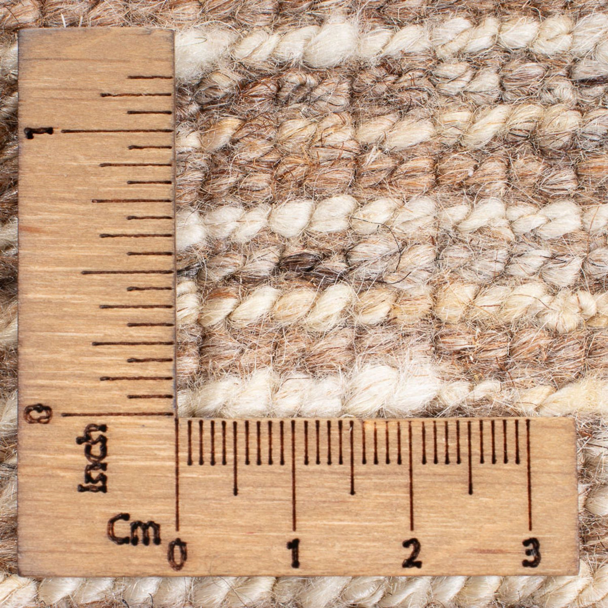 Gabbeh-matta - persisk - 238 x 194 cm - ljusbeige