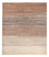 Gabbeh-matta - persisk - 240 x 207 cm - mörk beige