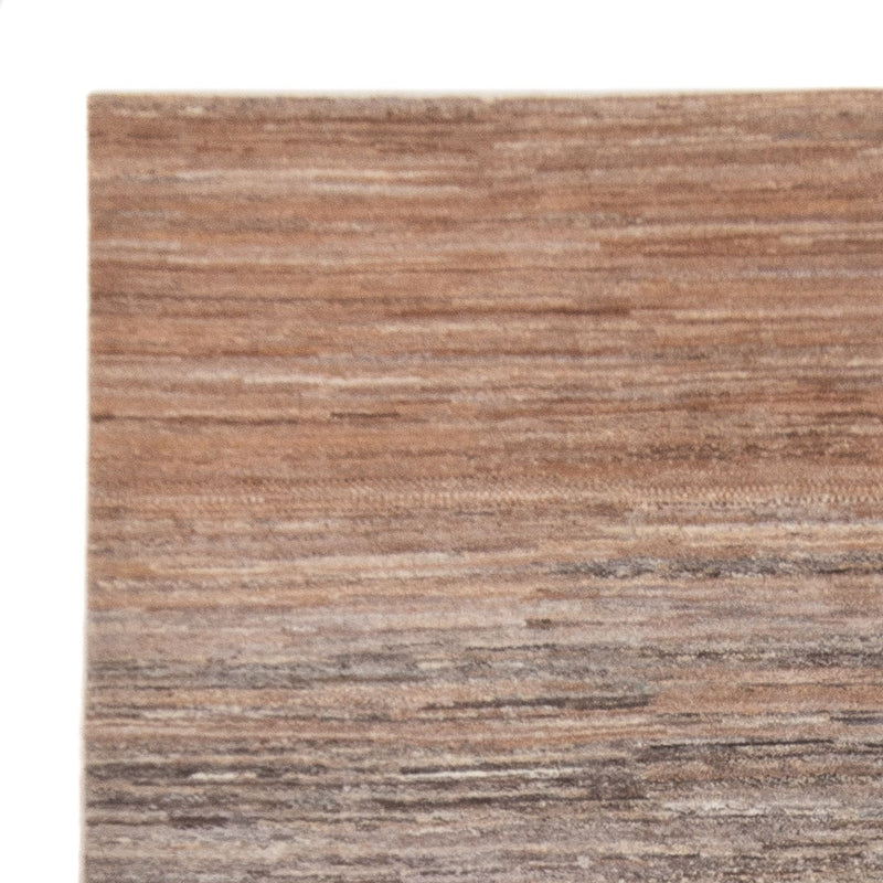 Gabbeh-matta - persisk - 240 x 207 cm - mörk beige