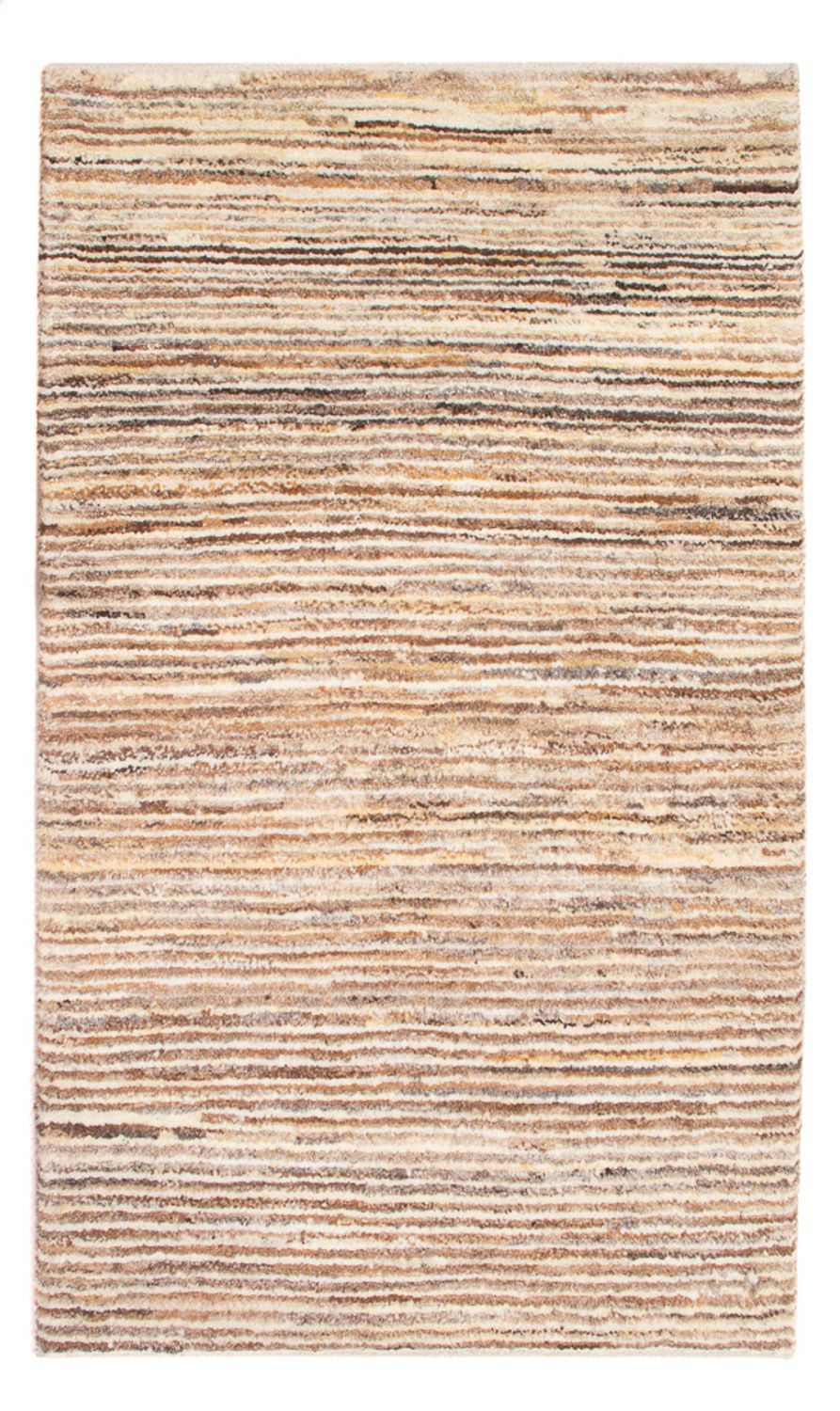 Gabbeh-matta - persisk - 94 x 60 cm - mörk beige