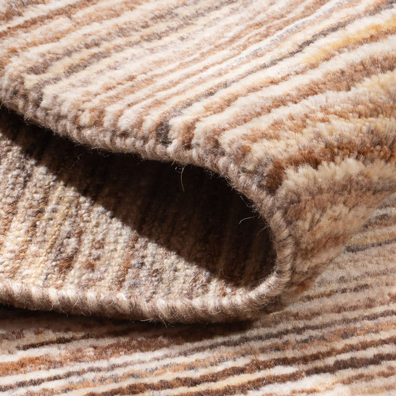 Gabbeh-matta - persisk - 94 x 60 cm - mörk beige