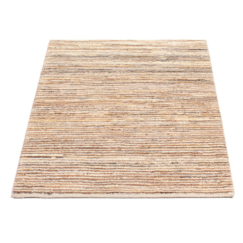 Gabbeh-matta - persisk - 94 x 60 cm - mörk beige