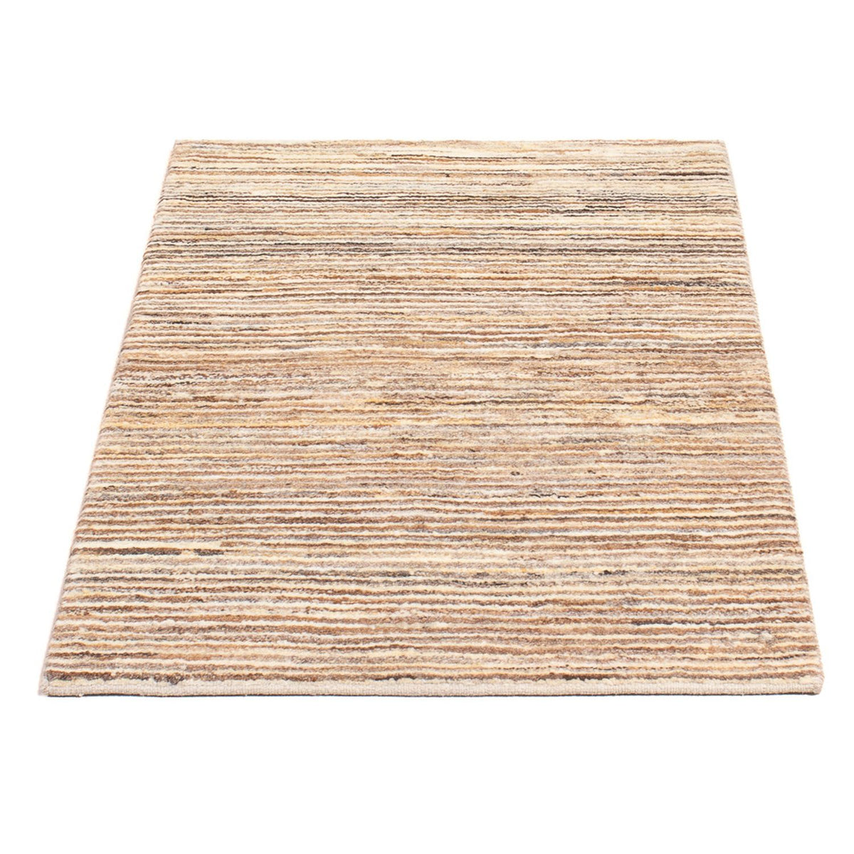 Gabbeh-matta - persisk - 94 x 60 cm - mörk beige