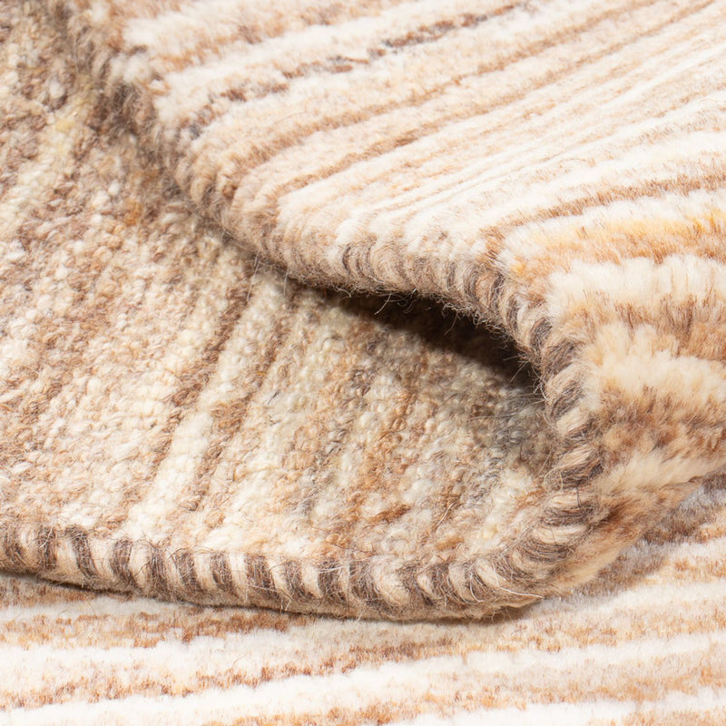 Gabbeh-matta - persisk - 94 x 60 cm - mörk beige