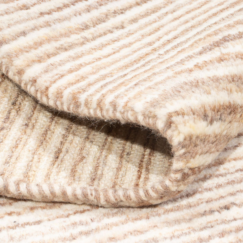 Gabbeh-matta - persisk - 95 x 60 cm - ljusbeige