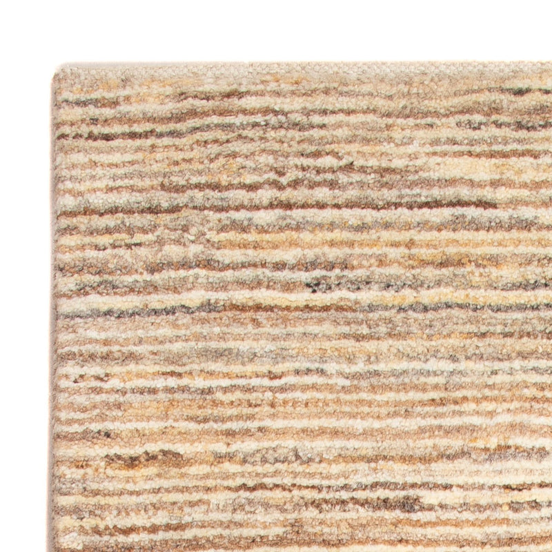 Gabbeh-matta - persisk - 93 x 60 cm - mörk beige