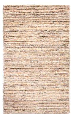 Gabbeh-matta - persisk - 94 x 60 cm - mörk beige