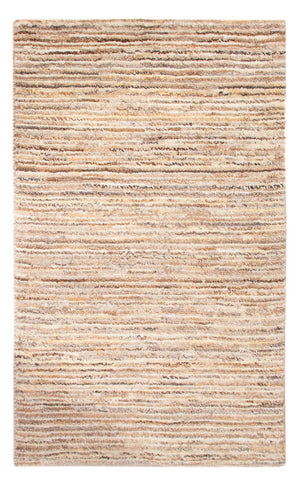 Gabbeh-matta - persisk - 94 x 60 cm - mörk beige