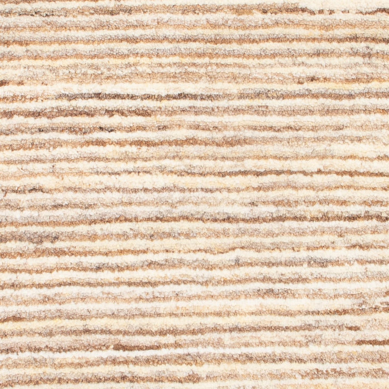 Gabbeh-matta - persisk - 98 x 64 cm - mörk beige