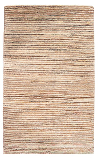 Gabbeh-matta - persisk - 97 x 57 cm - mörk beige