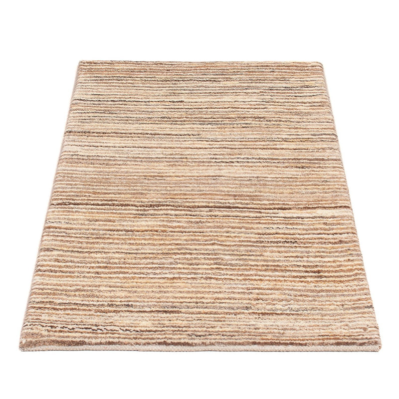 Gabbeh-matta - persisk - 97 x 57 cm - mörk beige
