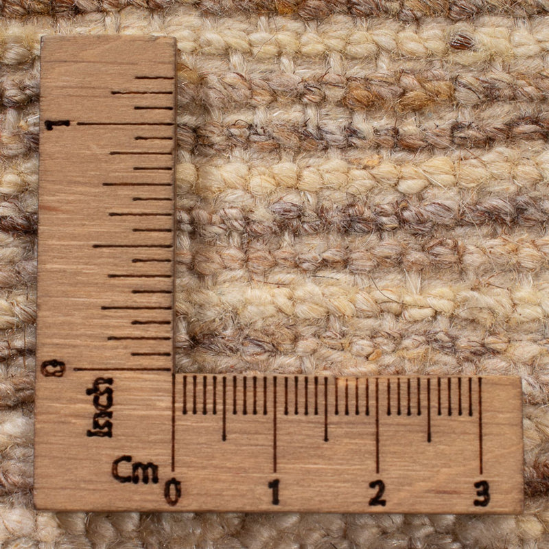 Gabbeh-matta - persisk - 97 x 57 cm - mörk beige