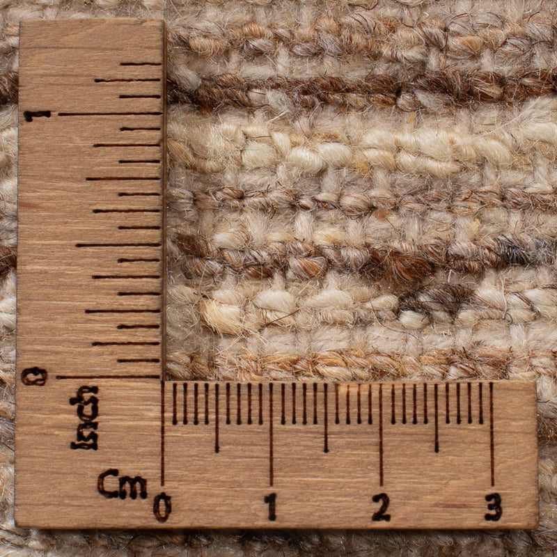 Gabbeh-matta - persisk - 96 x 59 cm - mörk beige