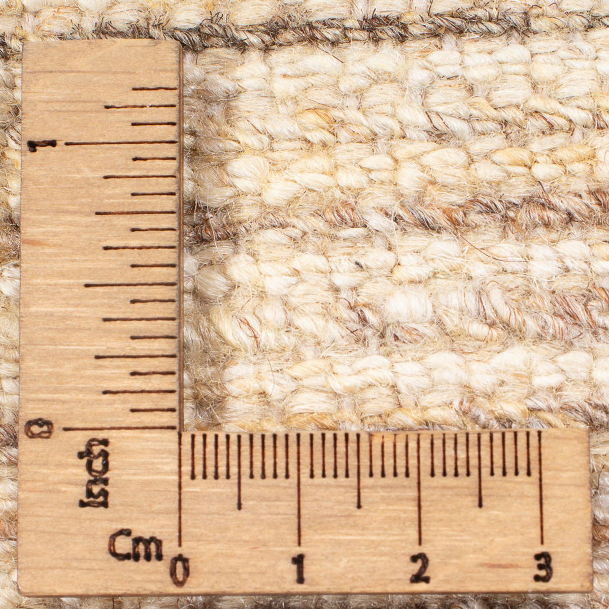 Gabbeh-matta - persisk - 146 x 96 cm - ljusbeige