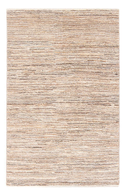 Gabbeh-matta - persisk - 142 x 94 cm - mörk beige