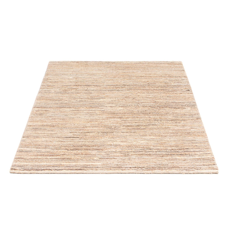 Gabbeh-matta - persisk - 142 x 94 cm - mörk beige