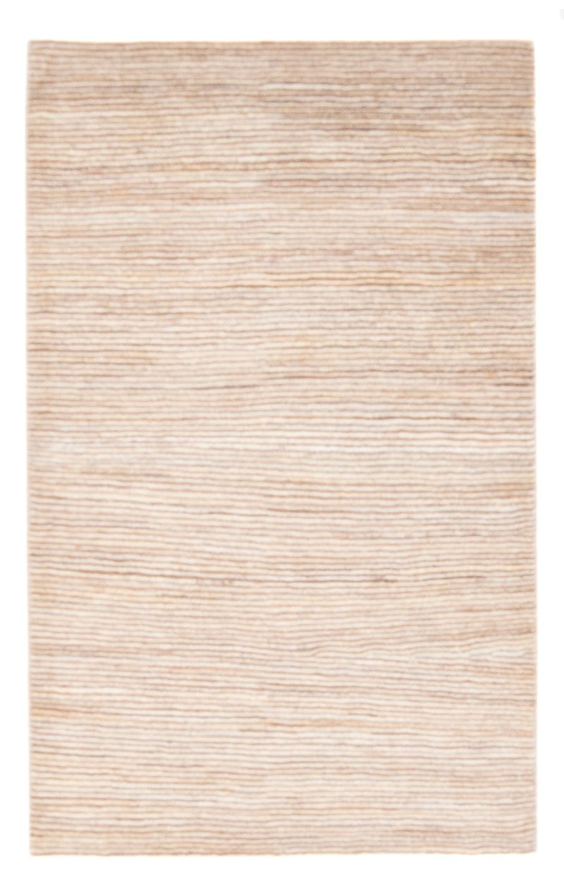 Gabbeh-matta - persisk - 159 x 98 cm - mörk beige