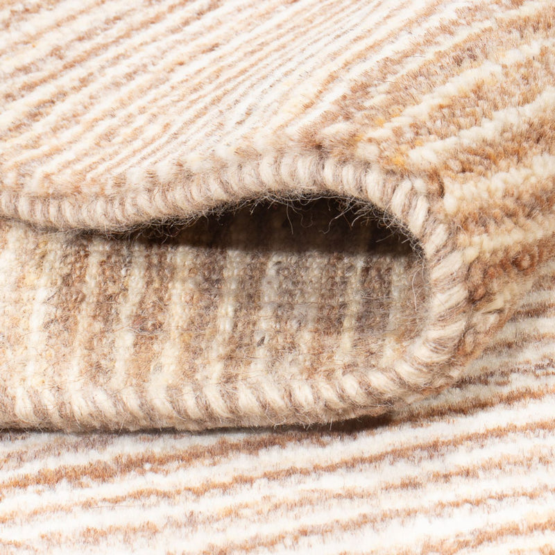 Gabbeh-matta - persisk - 159 x 98 cm - mörk beige