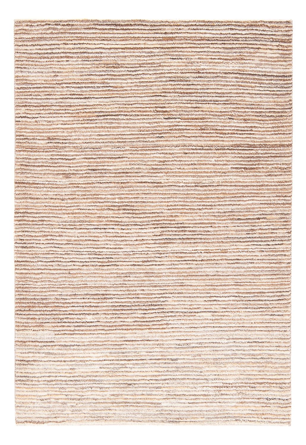 Gabbeh-matta - persisk - 143 x 100 cm - mörk beige