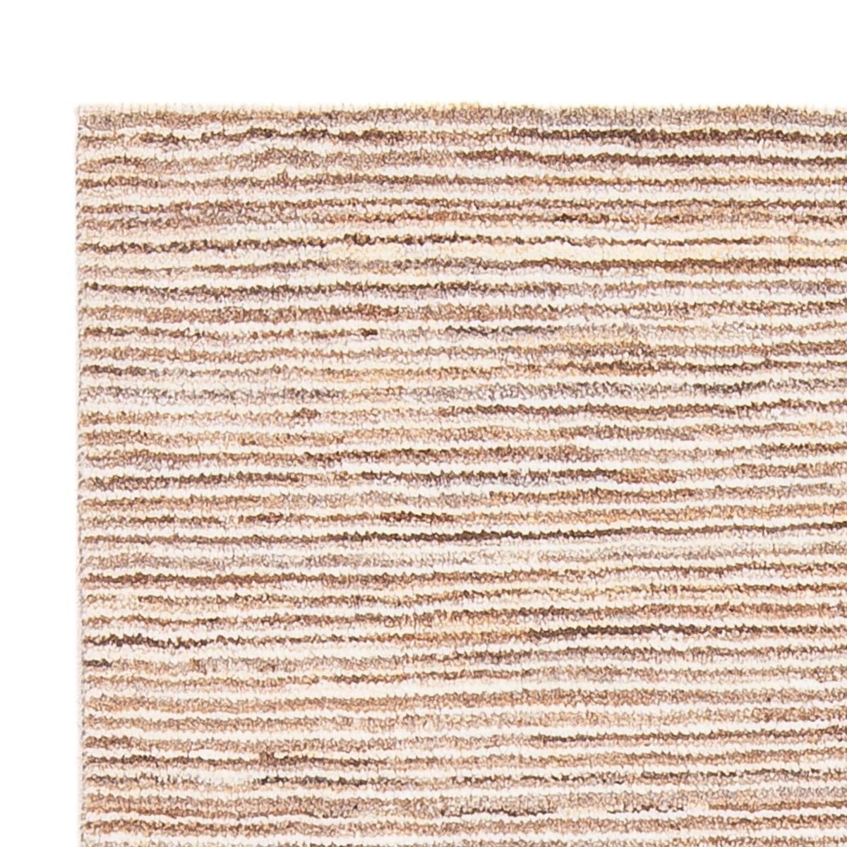 Gabbeh-matta - persisk - 143 x 100 cm - mörk beige