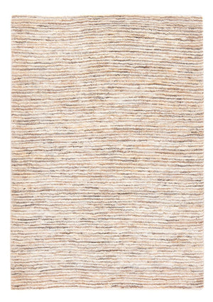 Gabbeh-matta - persisk - 145 x 110 cm - mörk beige