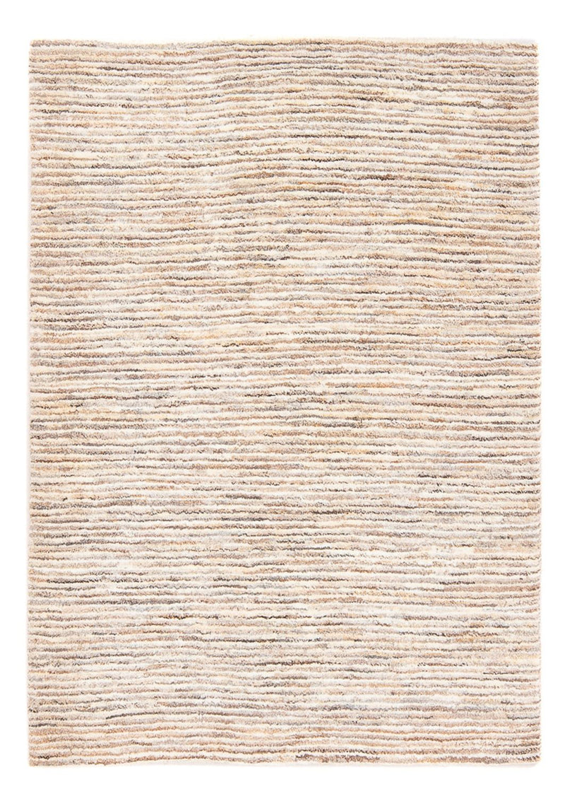 Gabbeh-matta - persisk - 145 x 110 cm - mörk beige