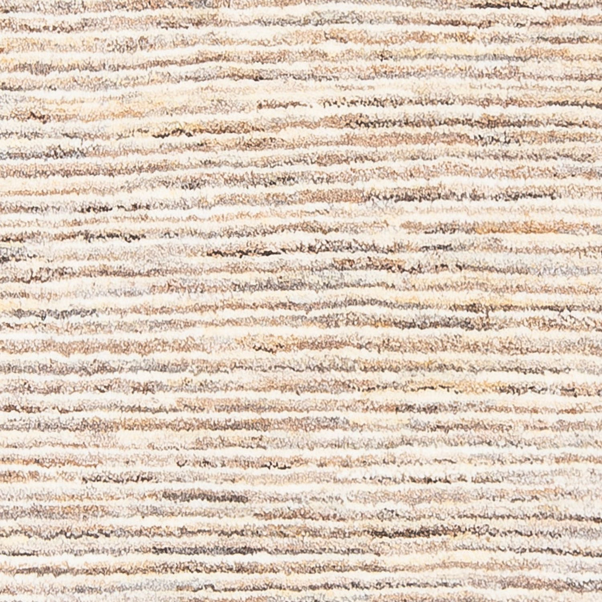 Gabbeh-matta - persisk - 145 x 110 cm - mörk beige