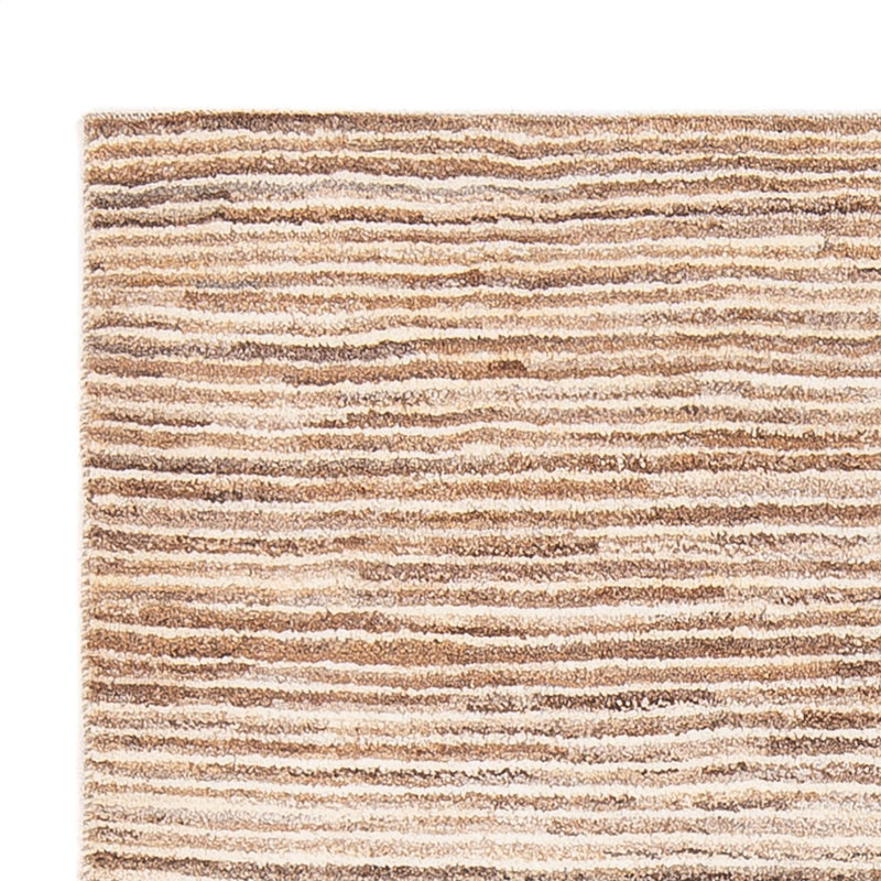 Gabbeh-matta - persisk - 145 x 105 cm - mörk beige