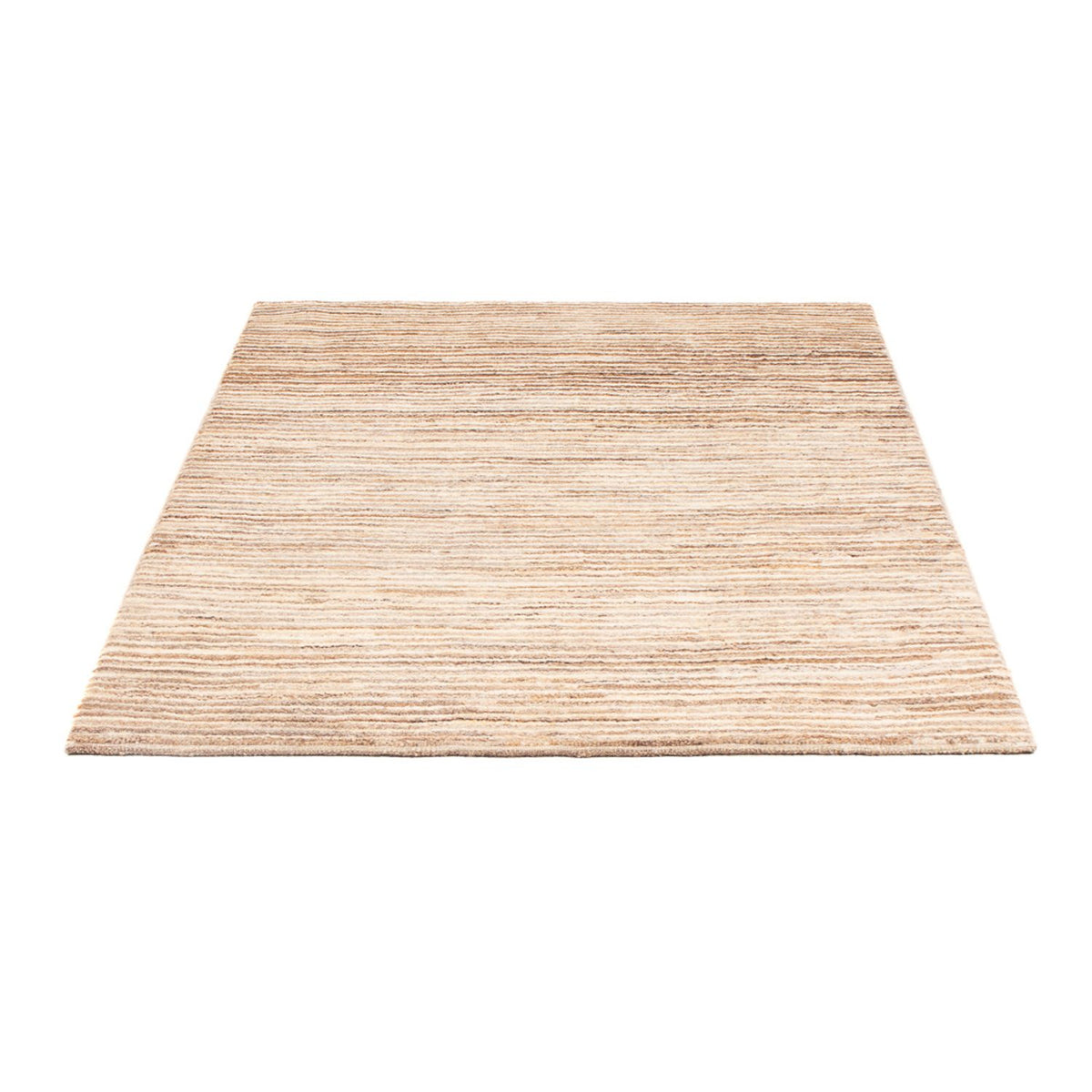 Gabbeh-matta - persisk - 145 x 105 cm - mörk beige