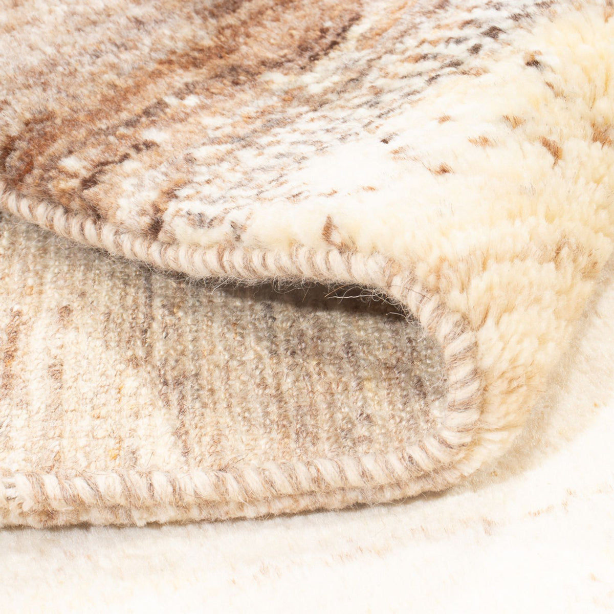 Gabbeh-matta - persisk kvadrat  - 120 x 108 cm - flerfärgad