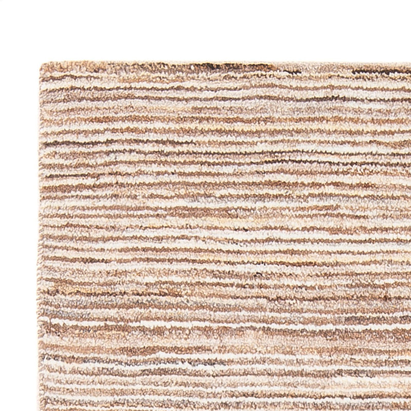 Gabbeh-matta - persisk - 145 x 96 cm - mörk beige