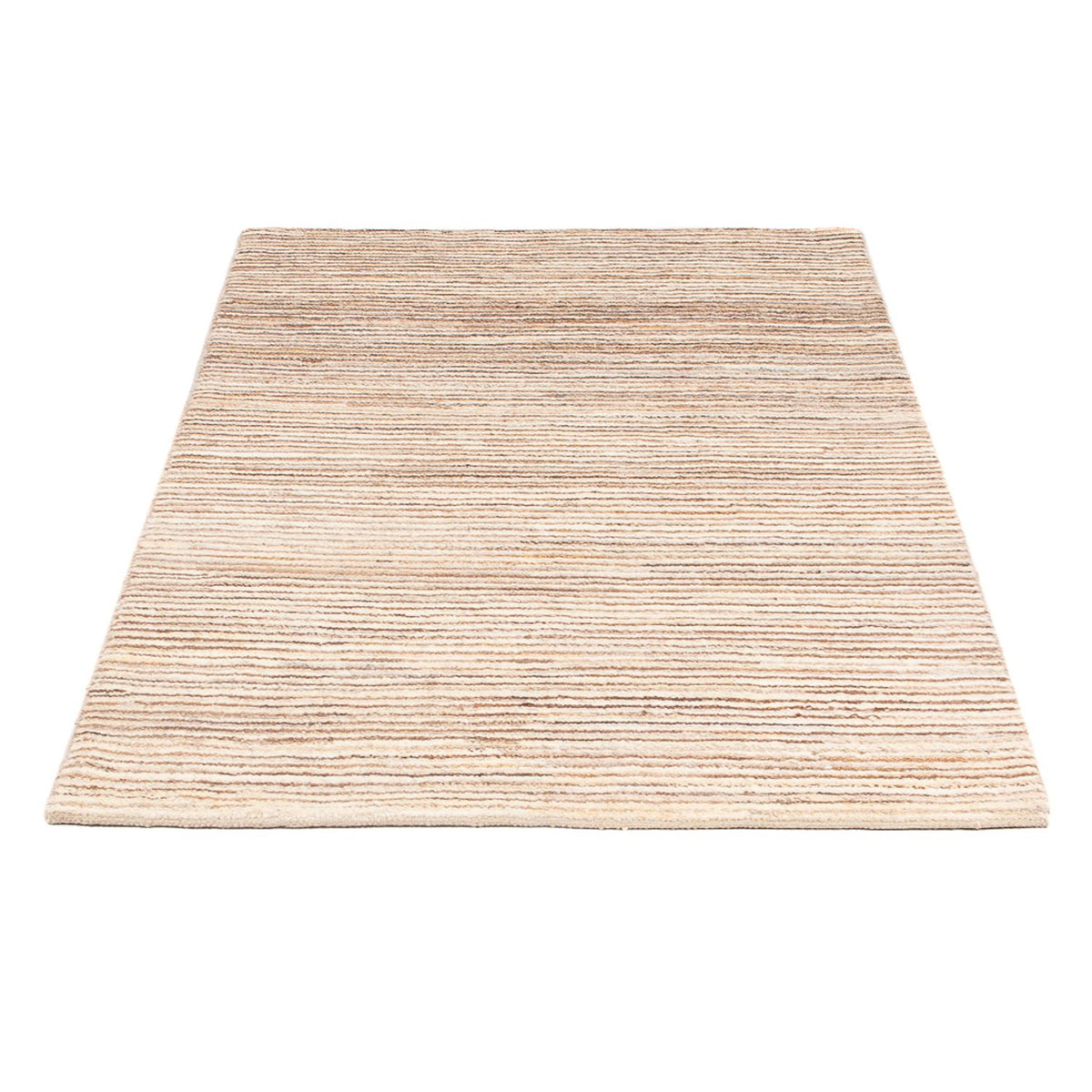 Gabbeh-matta - persisk - 145 x 96 cm - mörk beige
