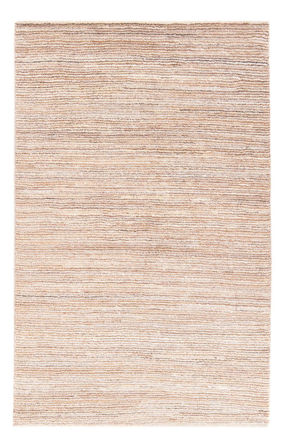 Gabbeh-matta - persisk - 146 x 94 cm - mörk beige