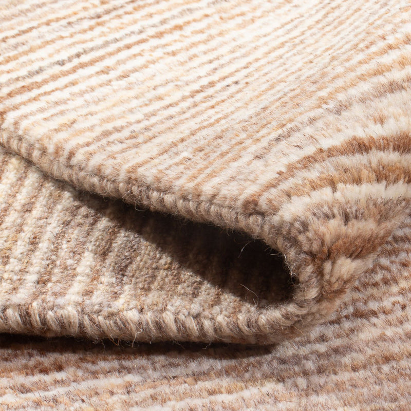 Gabbeh-matta - persisk - 146 x 94 cm - mörk beige