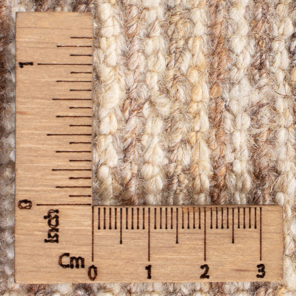 Gabbeh-matta - persisk - 146 x 94 cm - mörk beige