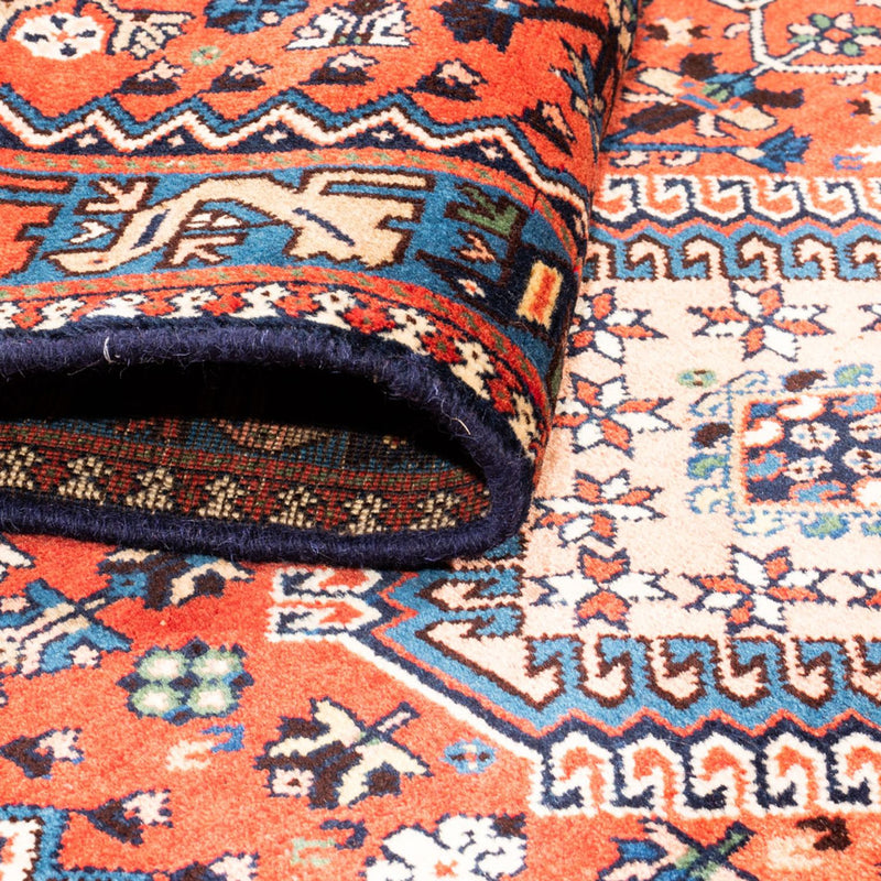 Runner Gabbeh-matta - persisk - 208 x 78 cm - röd