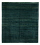 Gabbeh-matta - persisk - 380 x 335 cm - mörkgrön