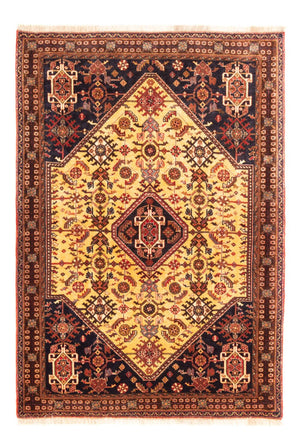 Persisk matta - Nomadic - 150 x 110 cm - gul