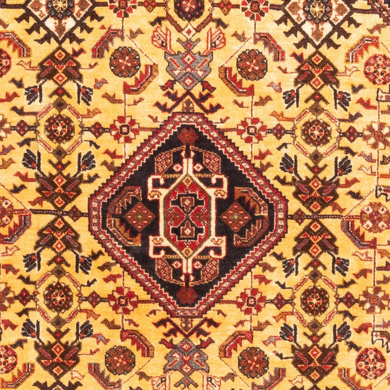 Persisk matta - Nomadic - 150 x 110 cm - gul