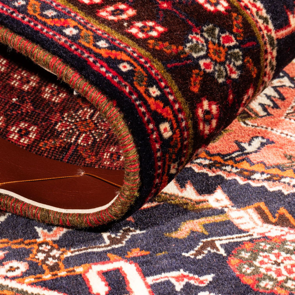 Persisk matta - Nomadic - 150 x 115 cm - röd