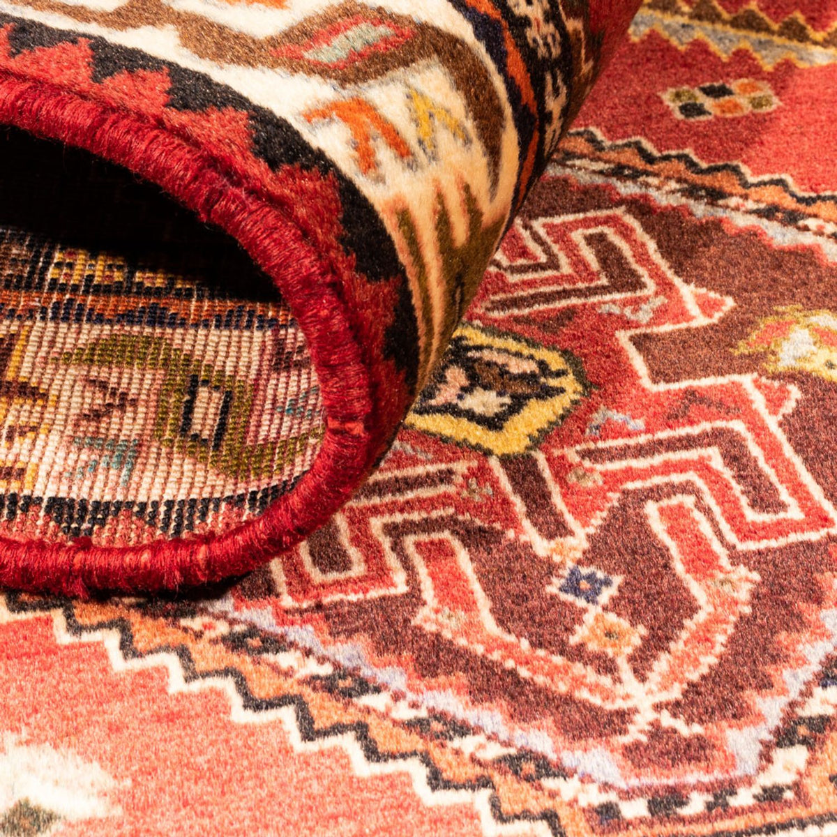 Persisk matta - Nomadic - 170 x 112 cm - röd